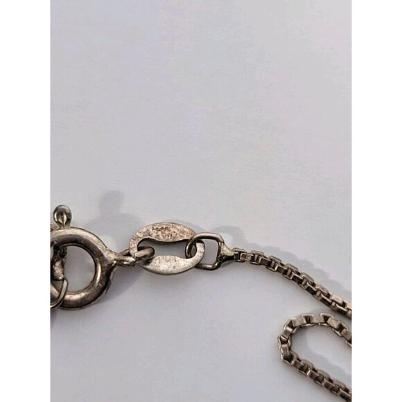 Vintage Native American Navajo Zuni Bear Fire Opal Inlaid Gaspeite Jet Inlay - Picture 5 of 5